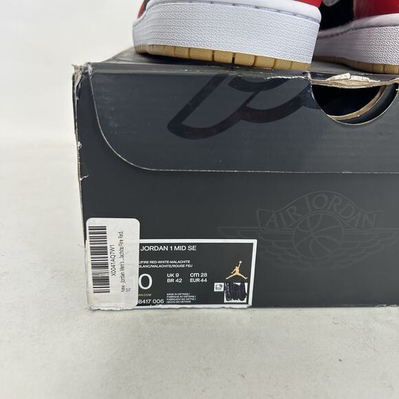 Nike Air Jordan 1 Mid SE “Christmas/Black Fire Red White” main image 5